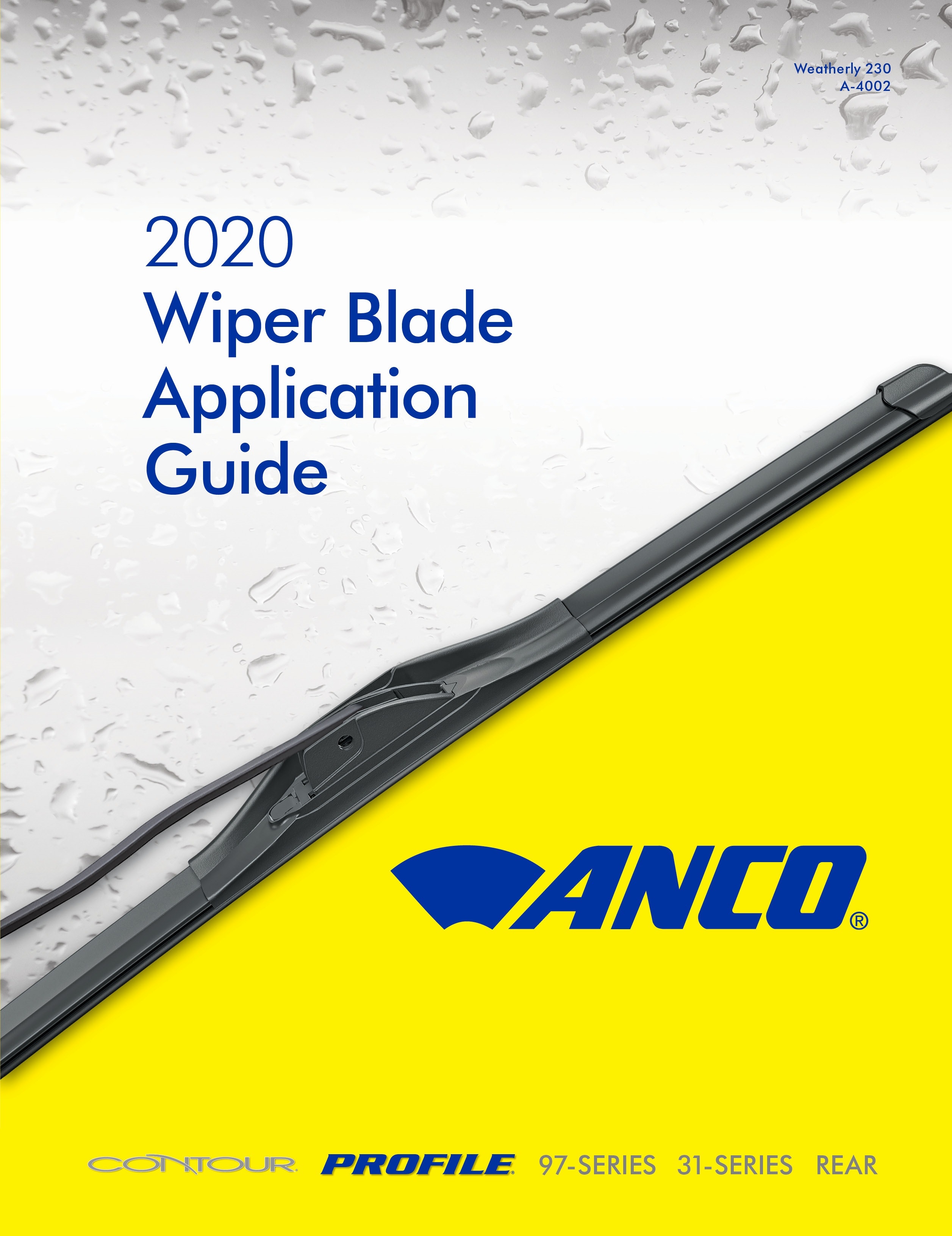 Trico Releases Anco Wiper Blade Application Guide 20200709 Auto
