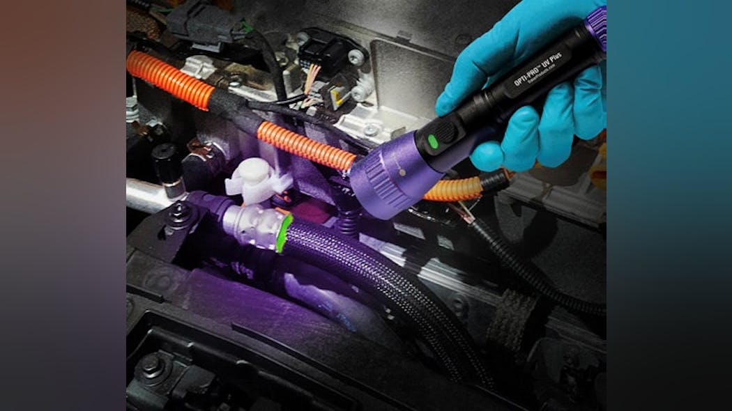 tracer-products-offers-uv-dye-for-finding-a-c-leaks-in-electric-vehicles