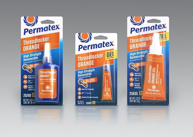 Permatex Orange Threadlocker Offered in New Application Sizes 20200325 Auto Service