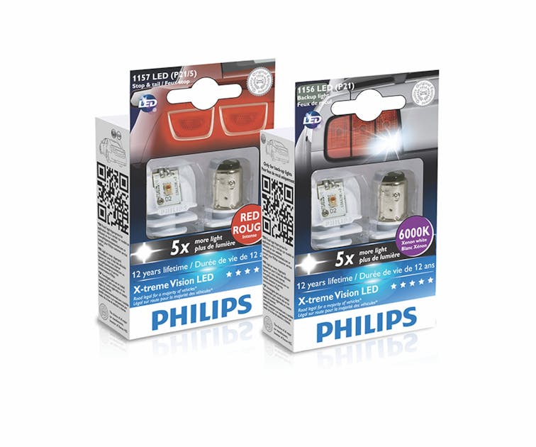  Philips 1157 P21/5W Red X-tremeVision LED Exterior