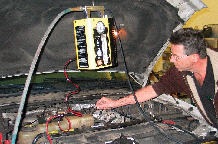 Vacuum, exhaust and fluid leak detection Auto Service Professional