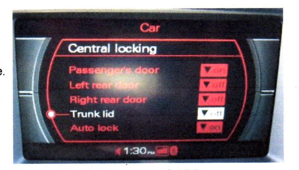 Audi trunk handle Auto Service Professional