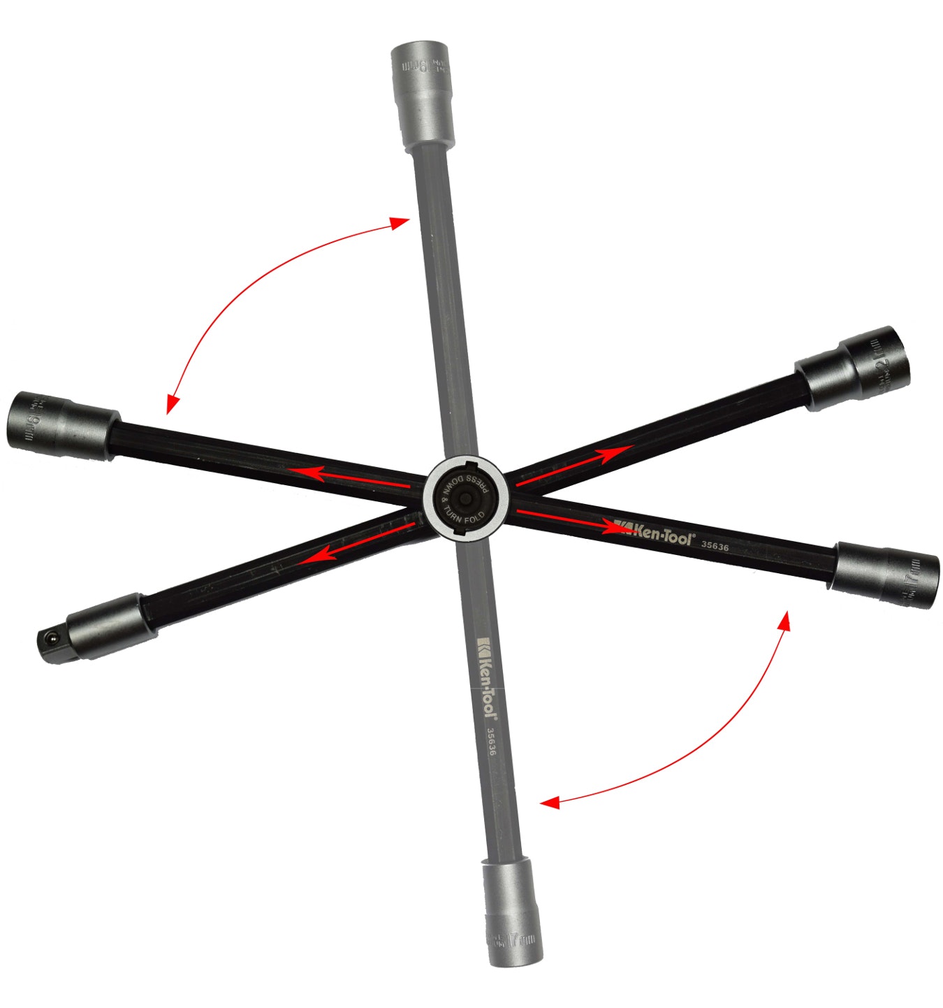 KenTool Introduces Lug Nut Wrench That Folds for Easy Storage Auto Service Professional