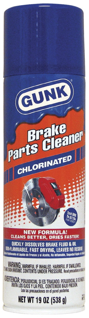 Reformulated GUNK brake cleaner Auto Service Professional