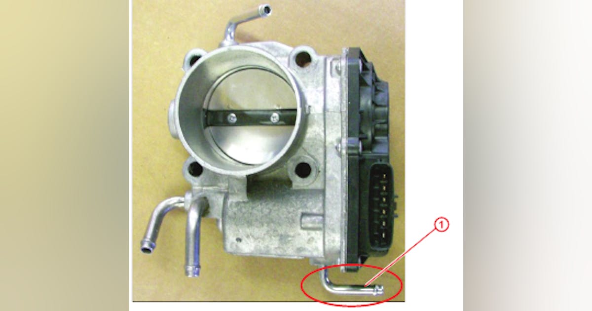 Toyota Throttle Body Update Auto Service Professional Toyota Throttle Body Update Auto Service Professional