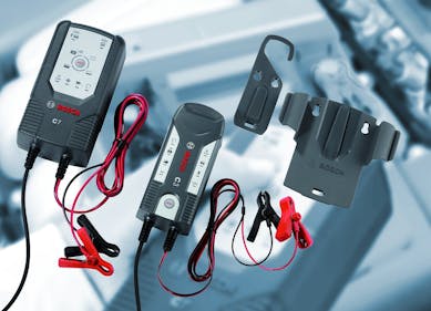 Bosch offers new compact battery chargers, 2011-05-06