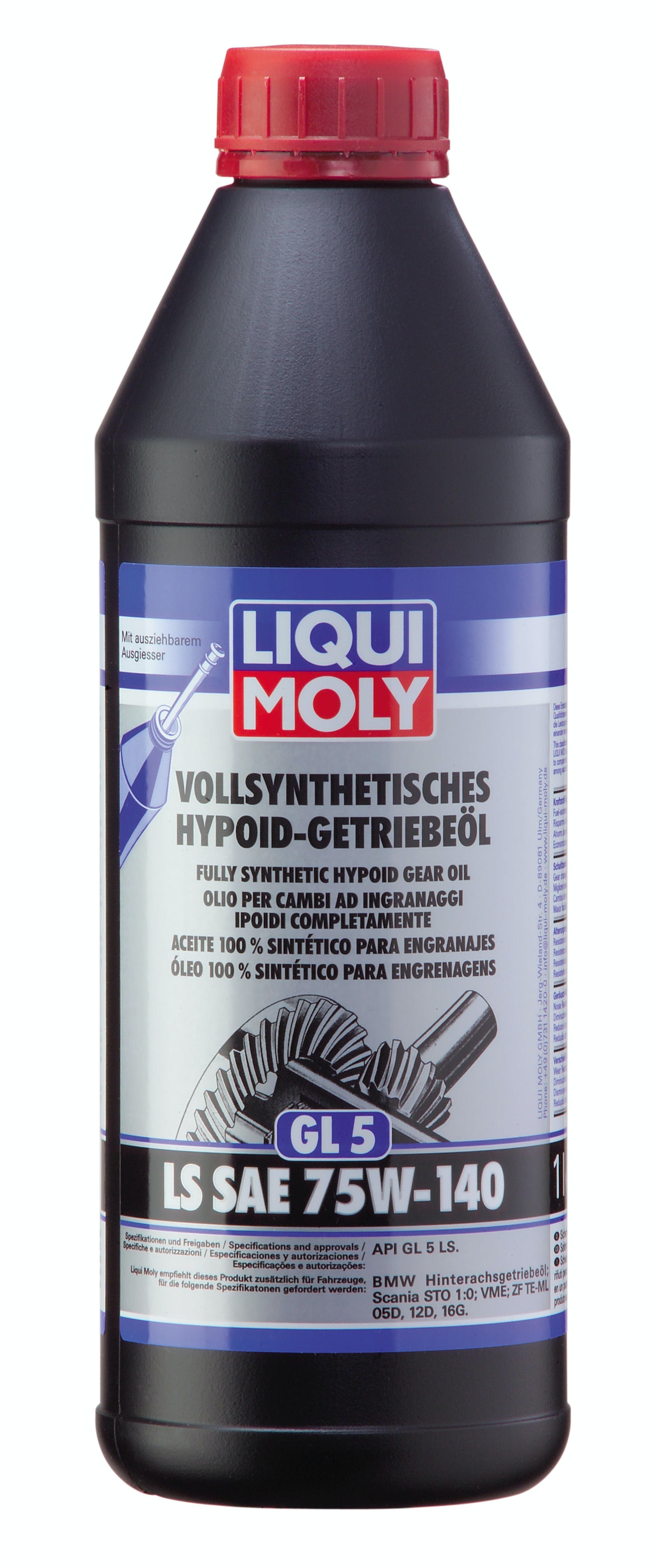 LIQUI MOLY launches BMW hypoid gear oil in the U.S. 20111114 Auto