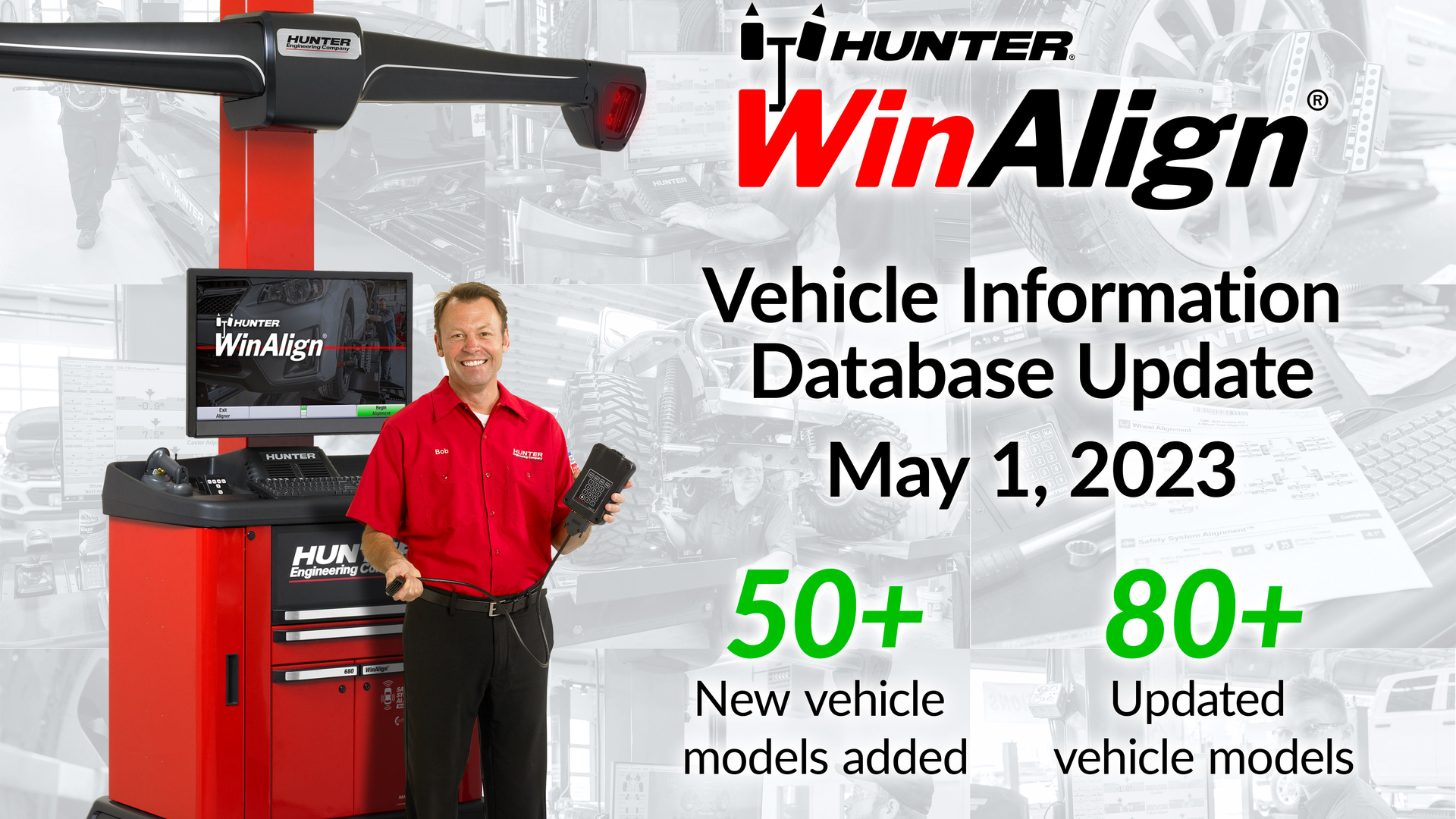 Hunter Updates Alignment Specs Auto Service Professional